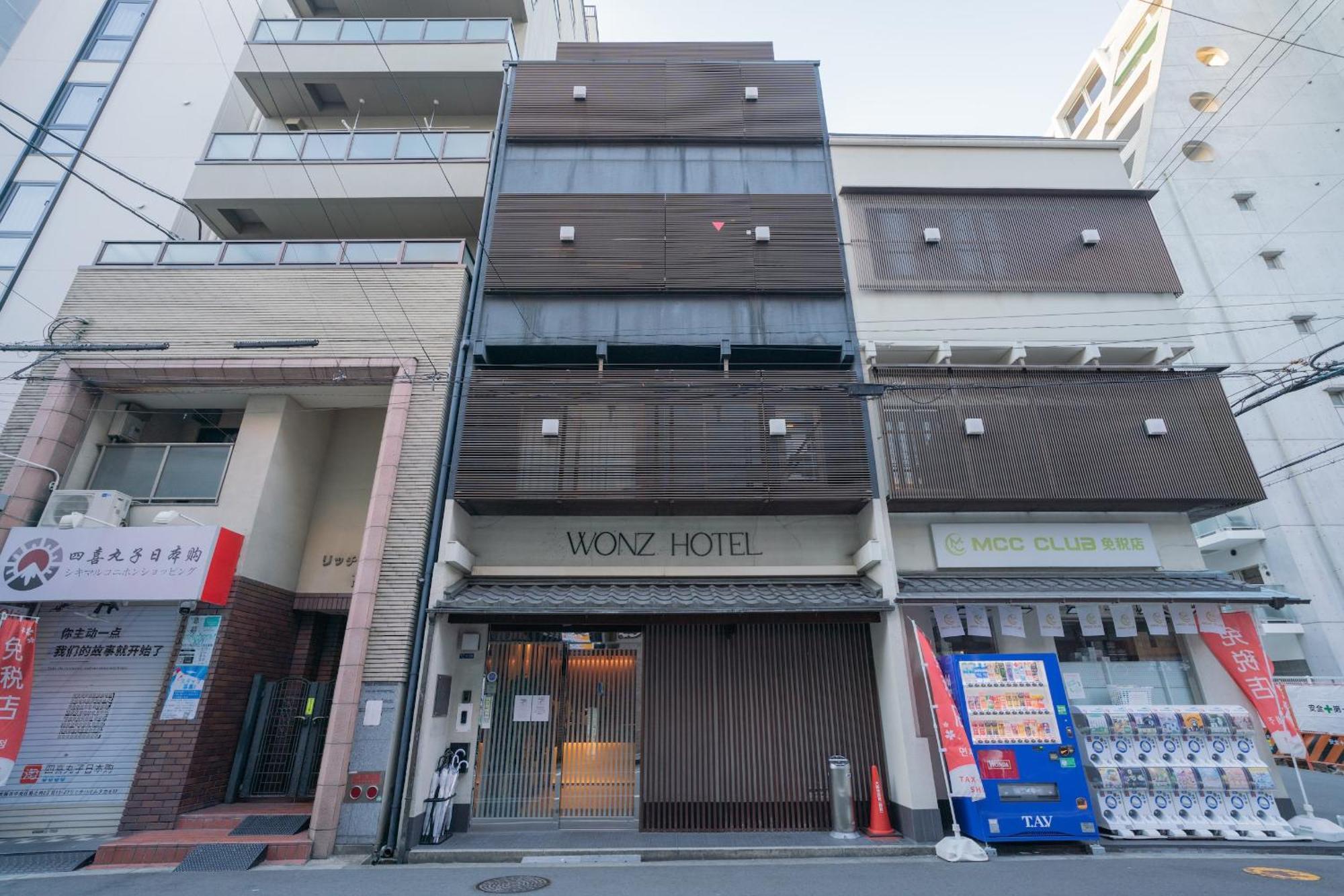 Wonz Hotel Self-Check-In Osaka Esterno foto